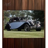 Металлическая табличка Jaguar Mark V Drophead Сoupe